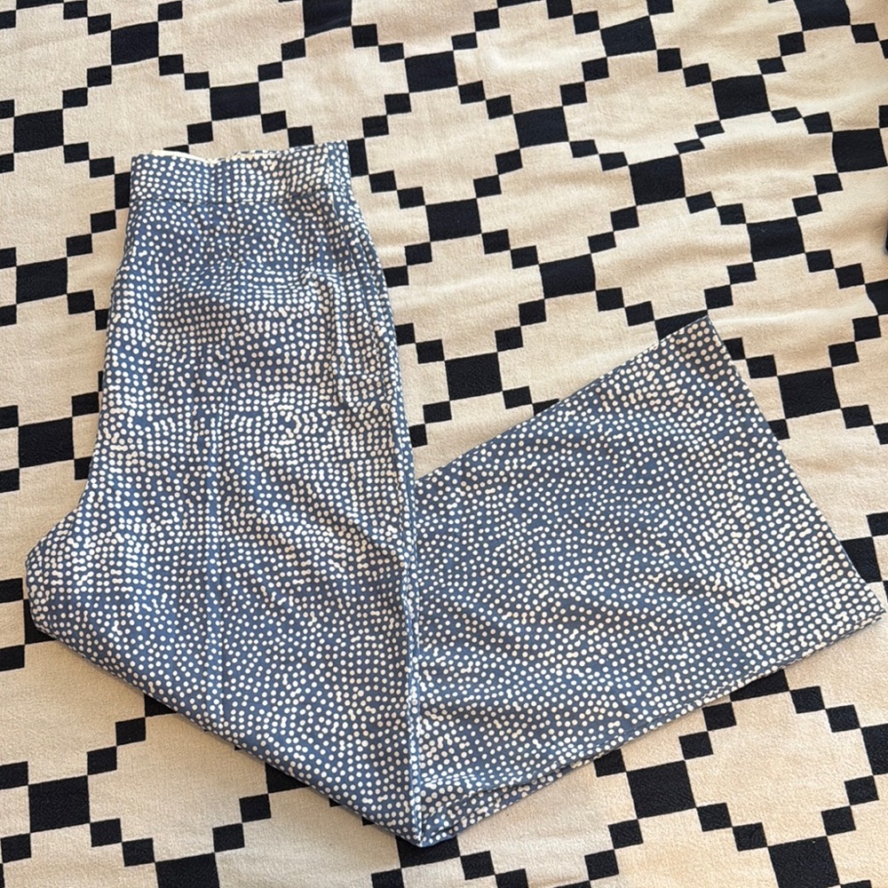 Apiece Apart Blue and White Chinos Relaxed Fit